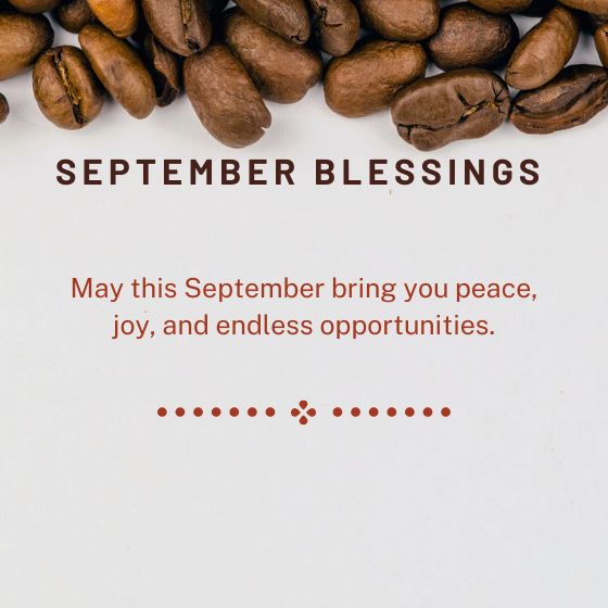 september blessings