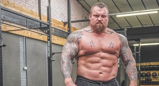 eddie hall height and weight
