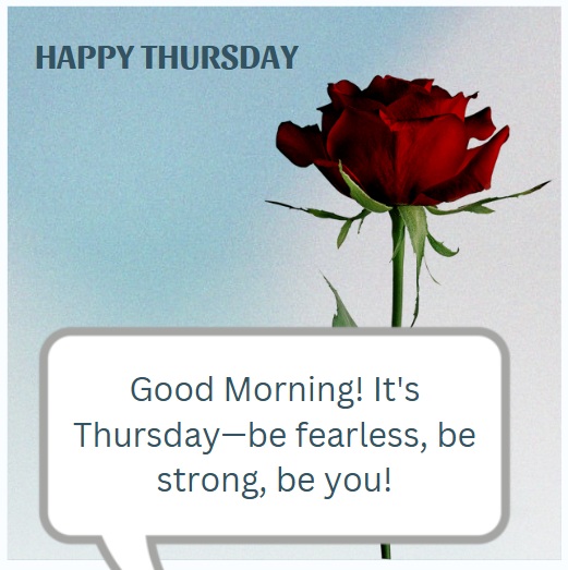good morning thursday blessings