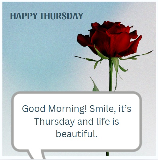 good morning thursday blessings