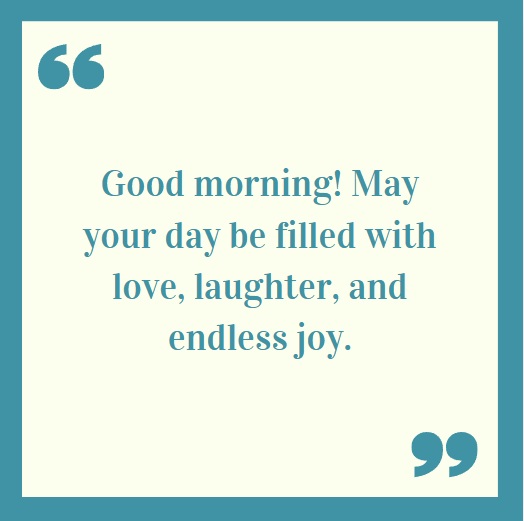 positive good morning blessings