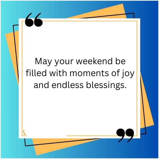 saturday blessings