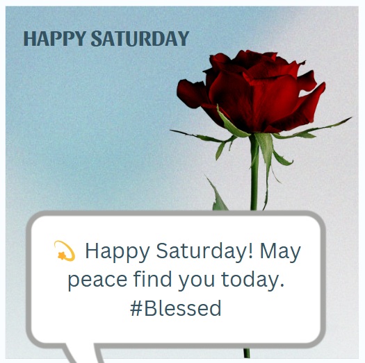 saturday blessings images