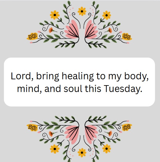 tuesday blessings and prayers
