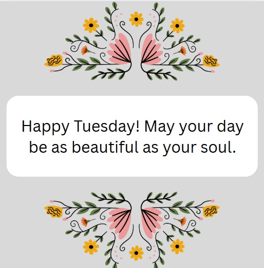 tuesday blessings and prayers
